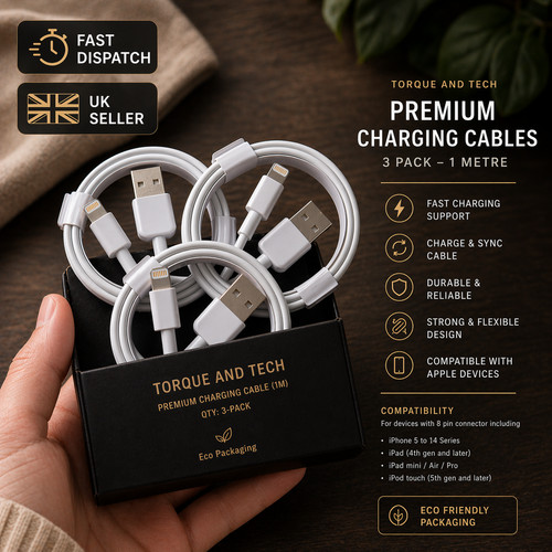 Super fast charger - x3, lead