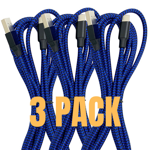 Pack usb charging cable 10ft - cable,