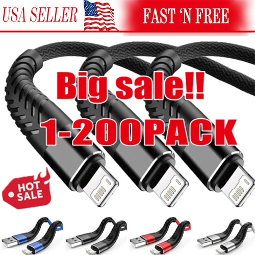 Braided fast charger cable - braided,